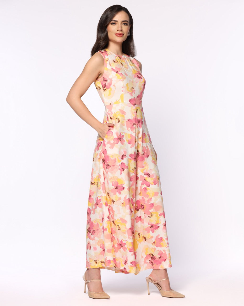 Multicolour Floral multicolour jumpsuit