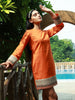 Orange Kurta Dress