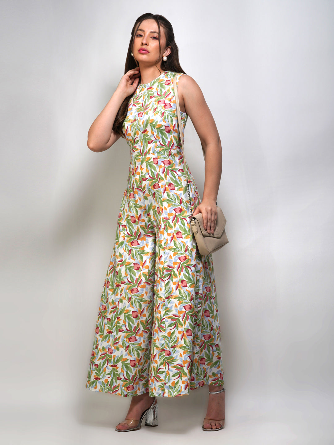 Floral multicolour jumpsuit