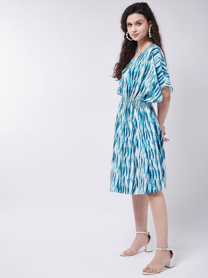 Women's Tye-Dye Printed Loose Dress