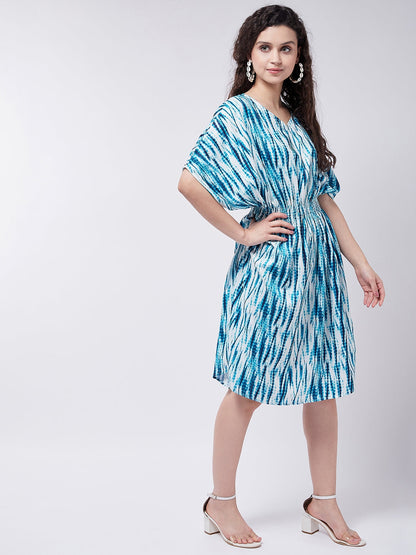 Women's Tye-Dye Printed Loose Dress