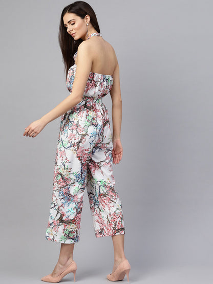 Tropical Printed Jumpsuit