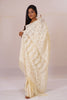 Chickenkari Light Yellow Lenhga saree